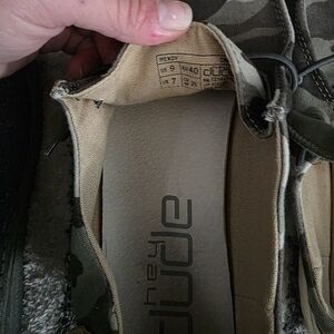 Hey Dude Olive and Beige Casual Shoes